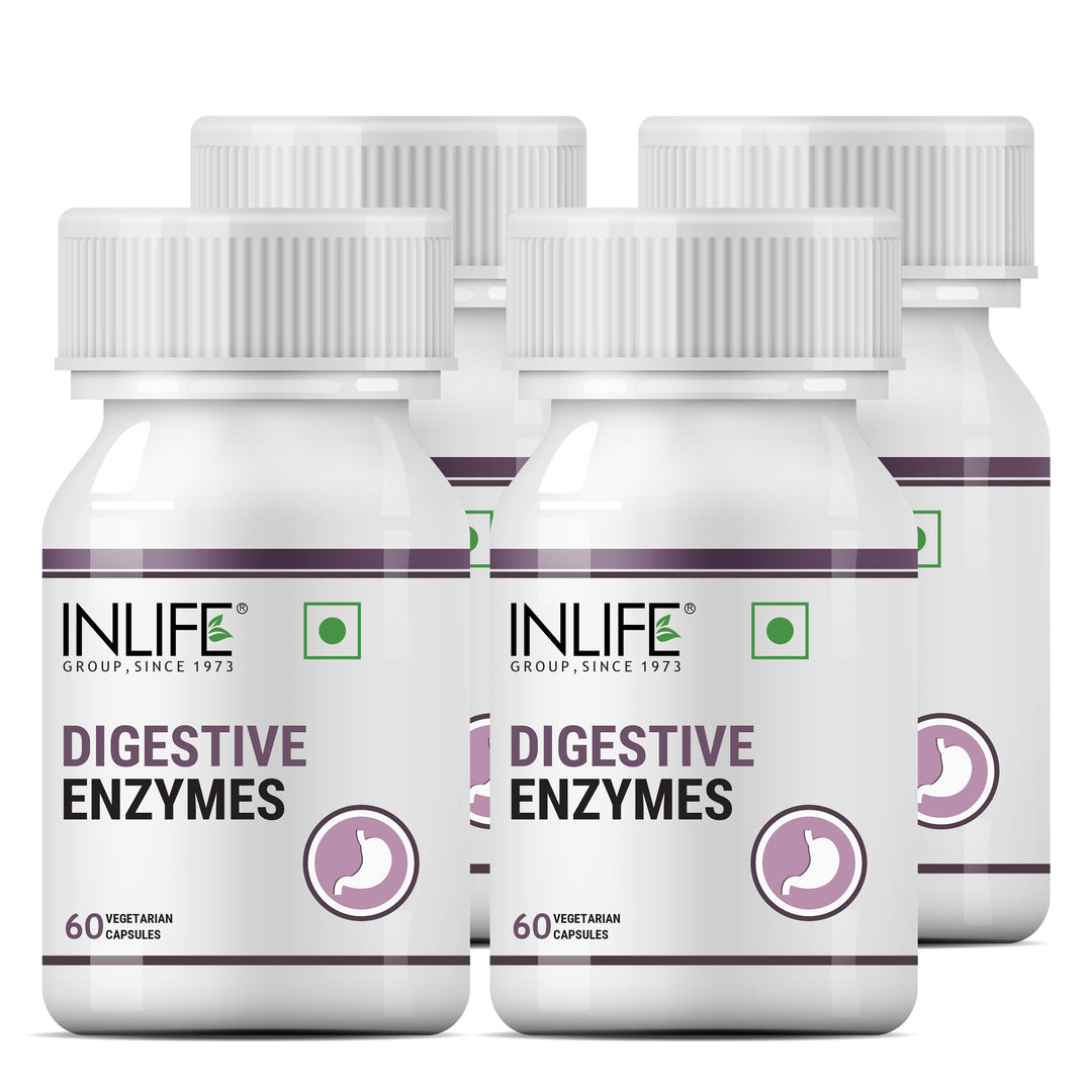 INLIFE Digestive Enzymes Supplement for Digestive Support
