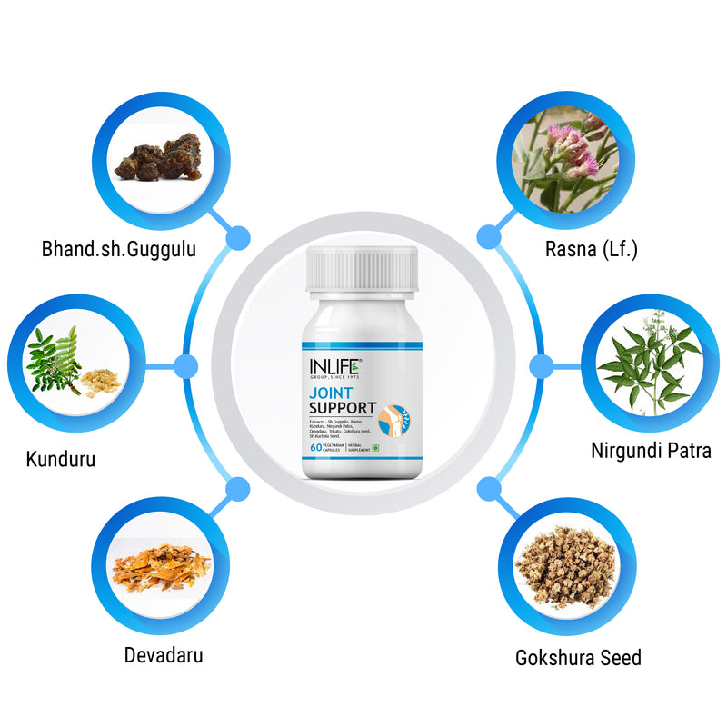 INLIFE Joint Support Supplement with Ayurvedic Herbs