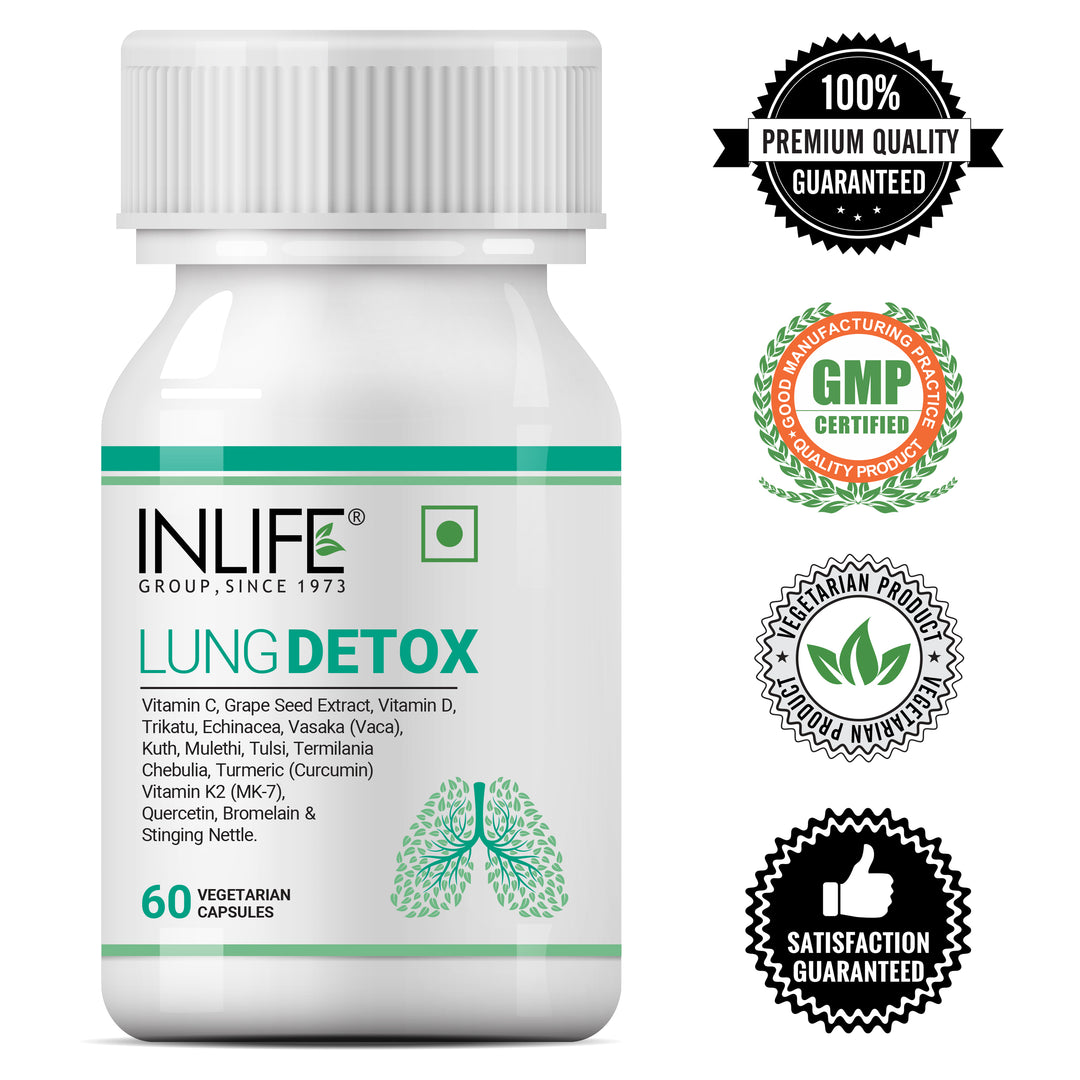 INLIFE Lung Detox Supplement, Supports Healthy Lungs
