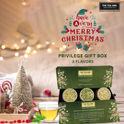 Wellness First Tea Gift Box with 3 Different Types of Assorted Tea Flavours