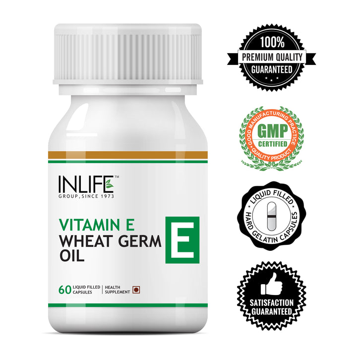 Inlife Vitamin E 400 IU Wheat Germ Oil